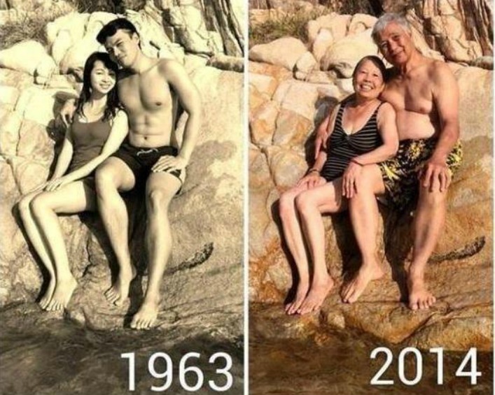 51 years apart